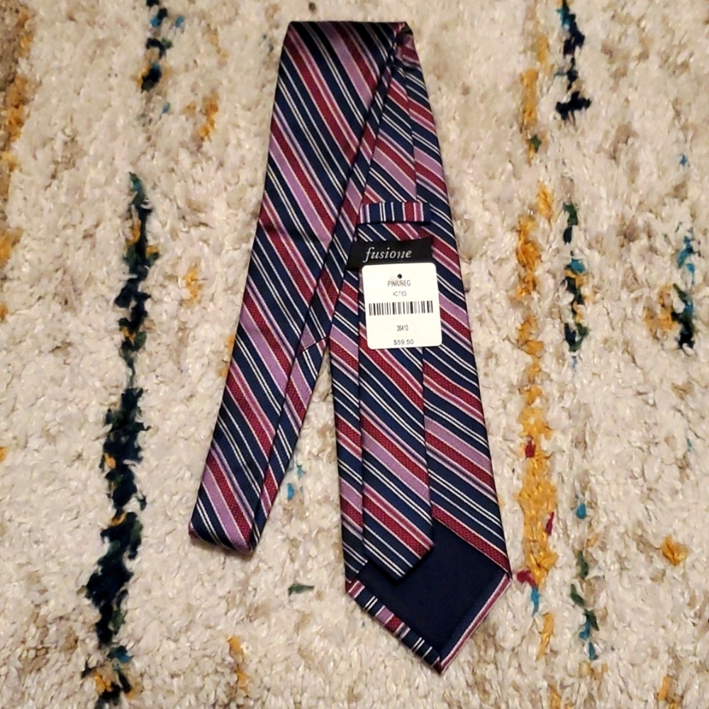 🌶☆☆NWT- All TIEd Up!!! Fusione Silk Neck Tie. BONUS BUY!!!